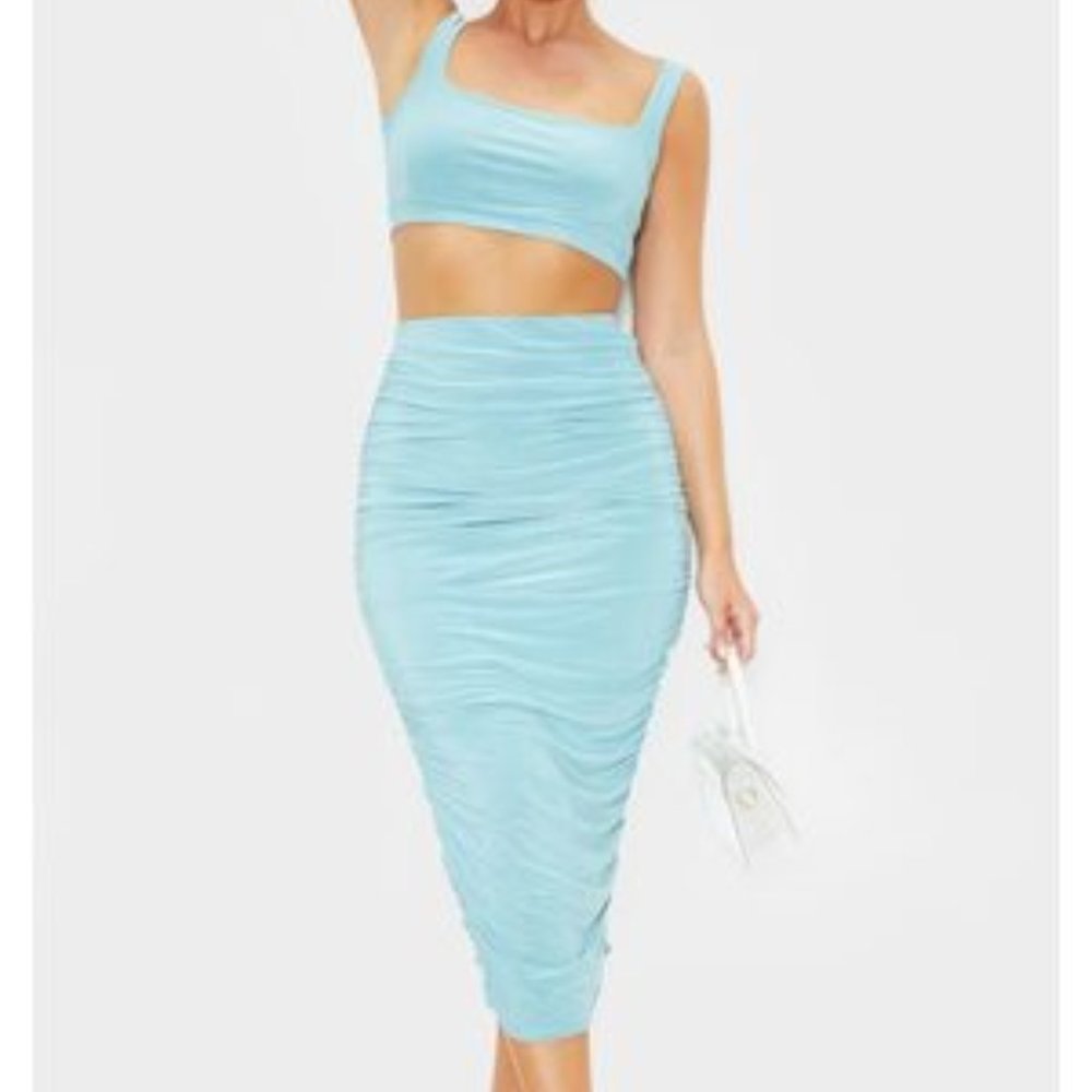 PrettyLittle Thing Second Skin Midi Skirt